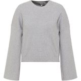 DreiMaster - Incus - Gebreide Trui - Grijs Melange