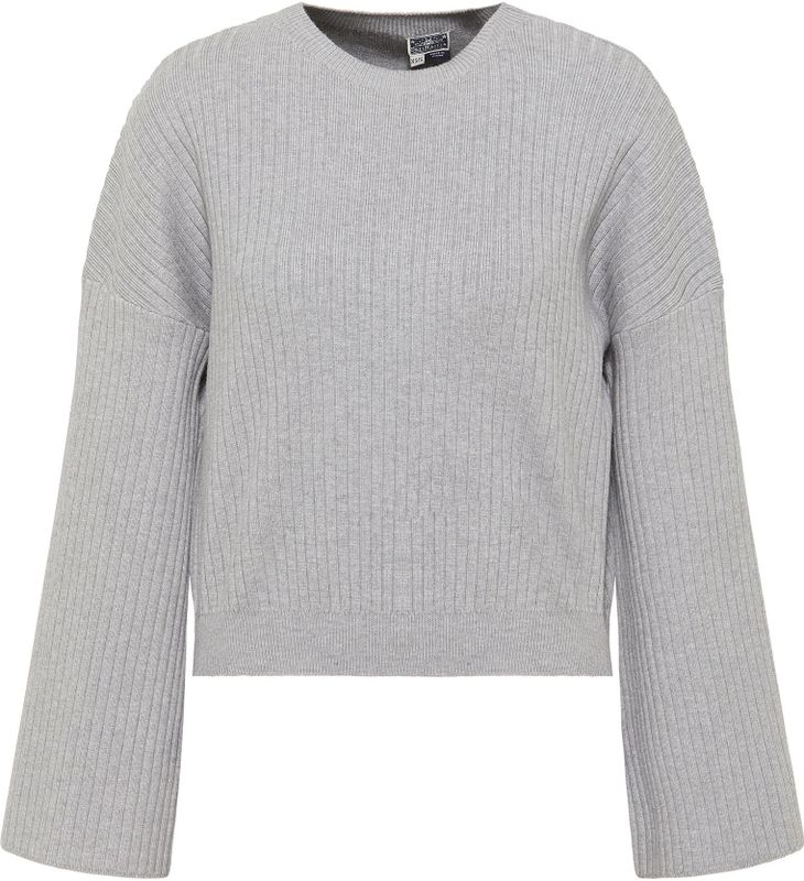 DreiMaster - Incus - Gebreide Trui - Grijs Melange