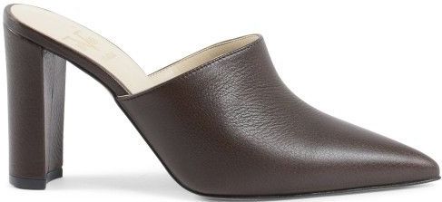 V Italia Damessandaal met muiltjes, donkerbruin LEYA90 Melody Alo Moro