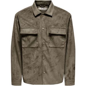 Only & Sons - Herenoverhemd - Regular Fit - Effen Design