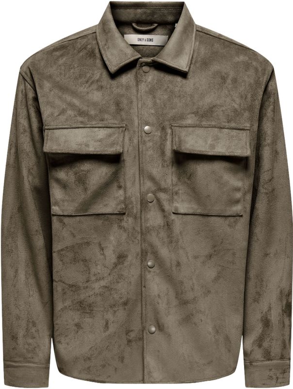 Only & Sons - Herenoverhemd - Regular Fit - Effen Design