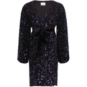 Teagan wikkeljurk in lila