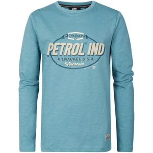 Petrol Industries - Jongens Artwork T-Shirt Toppenish - Blauw - Maat 2J / 92cm