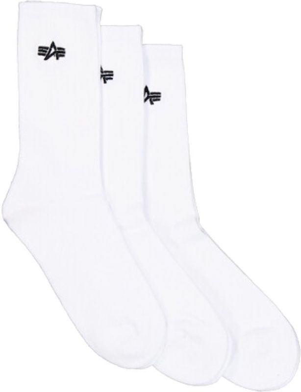 Alpha Industries - Kousen - 3-pack - Herensokken - Zwart