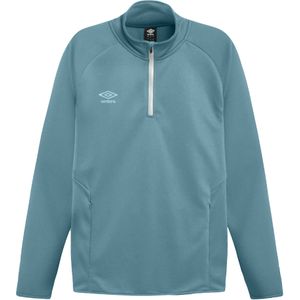 Umbro Heren Sportswear Sweatshirt met Kwart Ritssluiting (Kabouterblauw)
