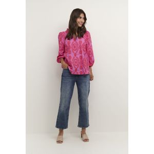 CULTURE - Blouse 'Utia' - Magenta - Blouseshirt