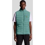 Lyle & Scott Sports lichtgewicht gewatteerd vest - groen