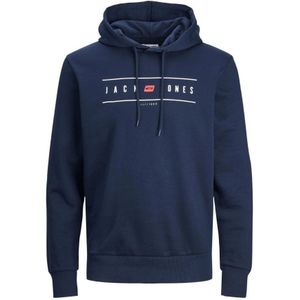 Jack & Jones Hoodies Elliot Sweat Hood Blauw