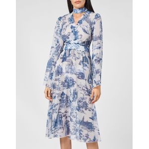 Philipp Plein - Long Dress EN Plein AIR - Jurk - Blauw