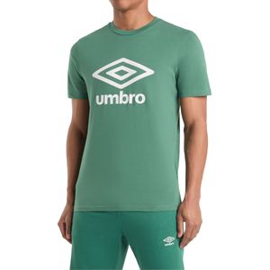 Umbro Heren Stacked Logo T-Shirt (Grisaille)
