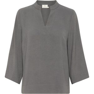 Blouse - Black - Regular Fit - Lange Mouwen