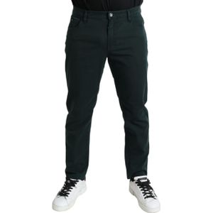 Dolce & Gabbana - Slim-Fit Jeans - Groen - Katoen/Elastaan