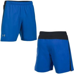 Under Armour - 2 In 1 Launch - Korte Broek - Blauw - Heren