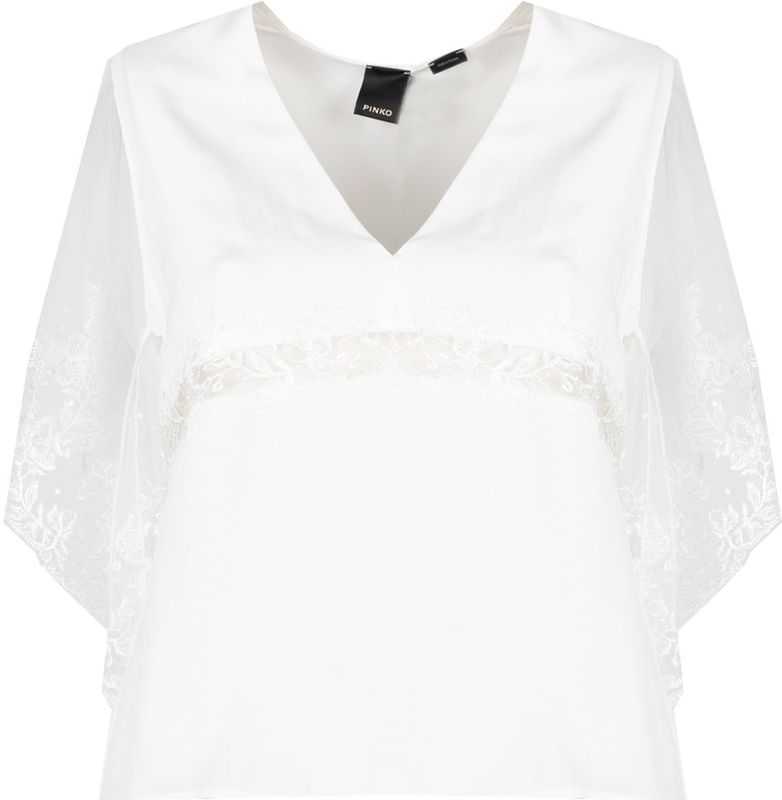 Pinko - Top Tama - Wit - Vrouw