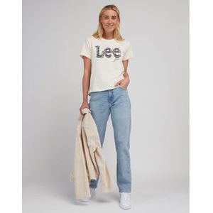 Lee - logo t-shirt ecru