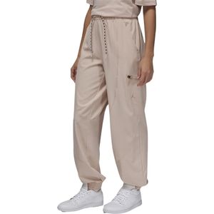 Nike Jordan logo losse pasvorm beige joggingbroek