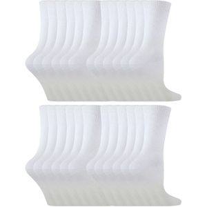 24 Multipack Jongens en Meisjes Katoenen Sokken van Hoge Kwaliteit