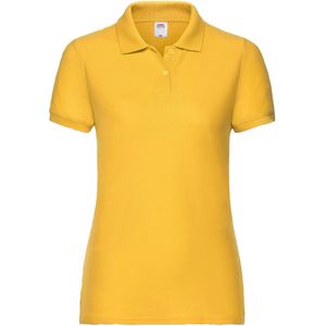 Fruit of the Loom Dames/Dames Lady Fit 65/35 Poloshirt (Zonnebloem)