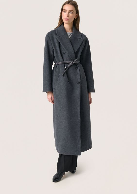 Soaked in Luxury, Dames, Mantels, Grijs, Maat: M