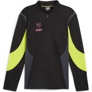 Men's Puma King Pro 1/4 Zip Top in Black