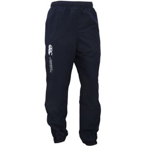 Canterbury Heren Enkel Joggingbroek met manchet (Marine / Wit)