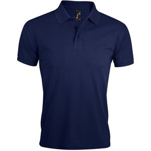 SOLS Heren Prime Pique Poloshirt met korte mouwen (Franse marine)