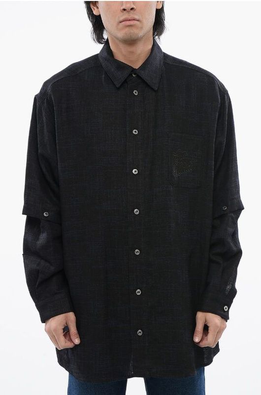 Linnen Overhemd - Blauw - Lange Mouwen