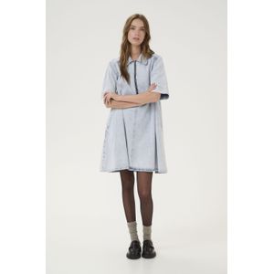 Denim Jurk A-shape light blue