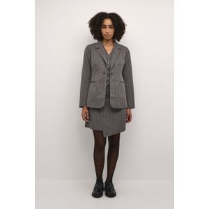 Kaffe - Rok 'Dori' - Grijs - Wickelrock - Kort