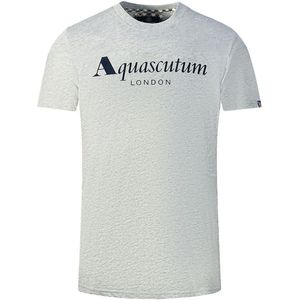 Aquascutum Heren Londen T-Shirt (Grijs)