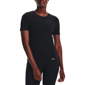 Under Armour - UA Rush Seamless - T-shirt - Zwart