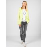 Liu Jo - Getailleerde Blazer - Groen - Lyocell - Linnen