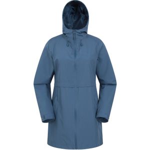 Mountain Warehouse Dames/Dames Hilltop II Waterdichte Jas (Donkerblauw)