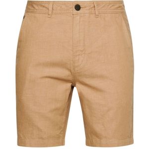 Superdry Linnen Studios Short Met Omslag - Heren - Maat 34 (Taille)