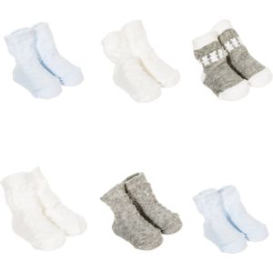 Set-6 bedrukte sokken 2001 baby