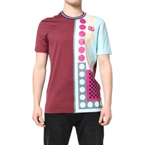 Dolce & Gabbana - Geometric Print - T-shirt - Multicolor - Korte Mouwen