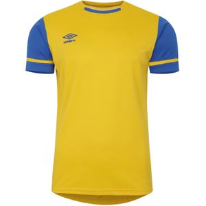 Umbro Heren Cavelle Jersey T-Shirt (Geel/royaal blauw)