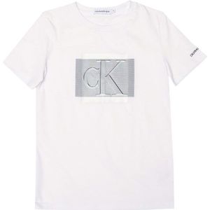 Calvin Klein - T-shirt - Wit - Organic Cotton - Logo