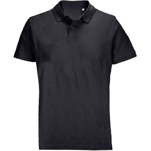 SOLS Pulse piqué poloshirt voor volwassenen, uniseks (Zwart)