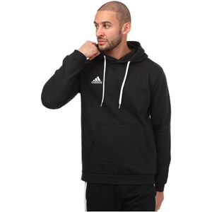 Men's Adidas Entrada 22 Hoody In Black Capuchontruien -  Zwart - Maat L
