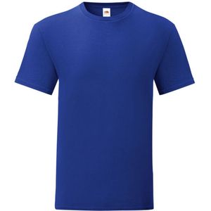 Fruit of the Loom Heren Iconisch 150 T-Shirt (Kobaltblauw)