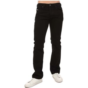 Men's Diesel Larkee Straight Jeans In Black - Maat 33 Normaal