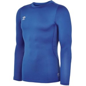 Umbro Kinder/Kinder Core Base Layer Top met lange mouwen (Koningsblauw)