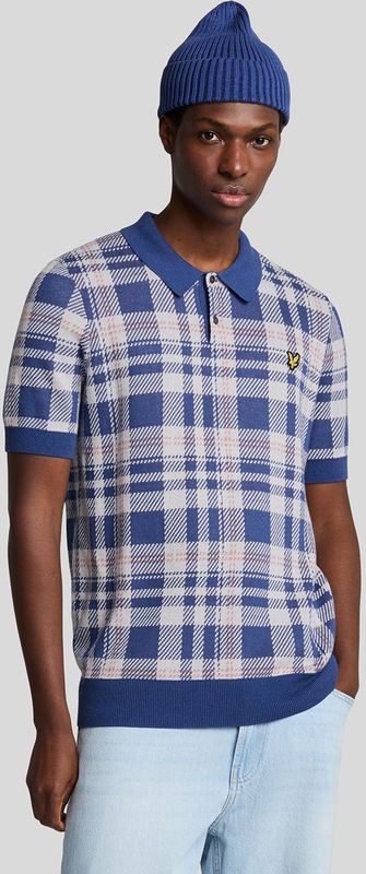 Lyle & Scott - Spring Tartan - Poloshirt - Blauw