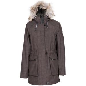 Trespass Vrouwen/dames Bijschrift Waterdicht Parka (Donkergrijs)