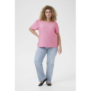 Blouse met korte mouwen Regular fit Rosebloom CC pink