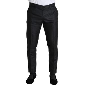 Slim Fit Textured Dress Pants