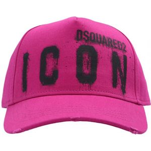 Dsquared2 ICON Spray Paint Purple Cap