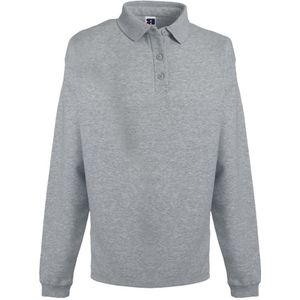 Russell Europe Mens Heavy Duty Collar Sweatshirt (Licht Oxford) - Maat M