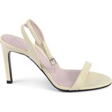 Leren Minimalistische Gespsandalen